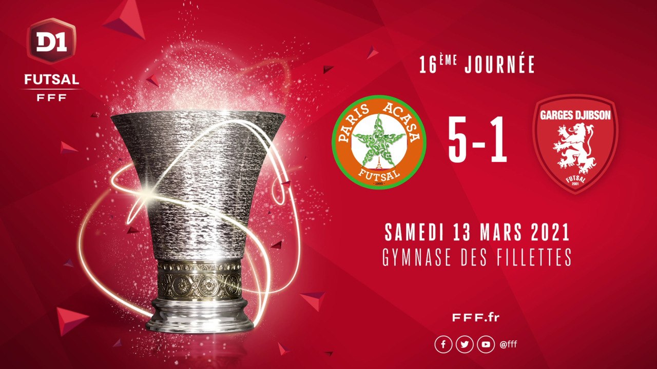 Paris ACASA - Garges Djibson (5-1)