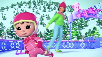 Ice Skating Song ! | Nursery Rhymes & Kids Songs