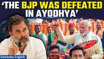 Rahul Gandhi Mock PM Modi Over Defeat In Ayodhya, Says ‘People Of Ayodhya Have Given The Message’