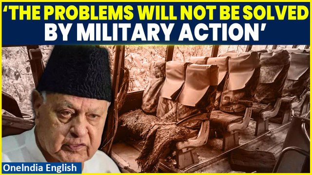 J&K Terror Attacks: Farooq Abdullah Urges ‘Talking To The Neighbours’ After Reasi Bus Terror Attack