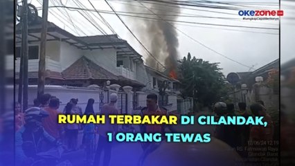 Rumah Mewah di Cilandak Terbakar, 1 Orang Meninggal Dunia