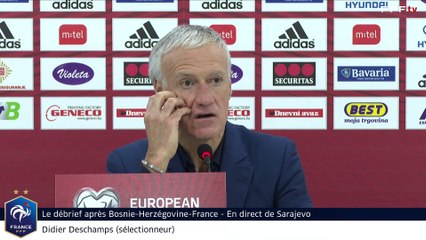 Didier Deschamps : "Des matches difficiles"