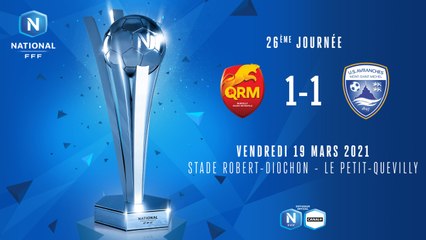 J26 | QRM - US Avranches (1-1)