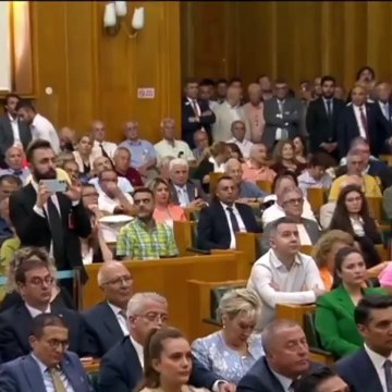 Müsavat Dervişoğlu grup toplantısı