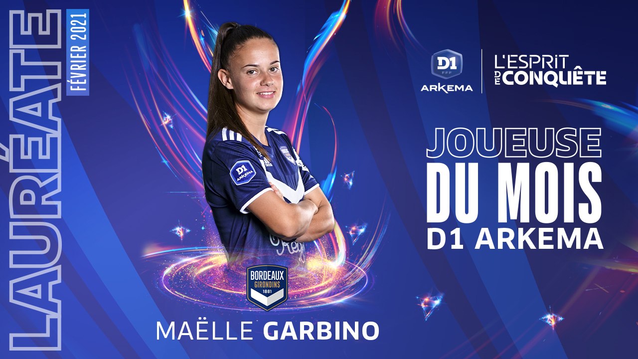 D1 Arkema, joueuse du mois : Garbino sacrée en février !