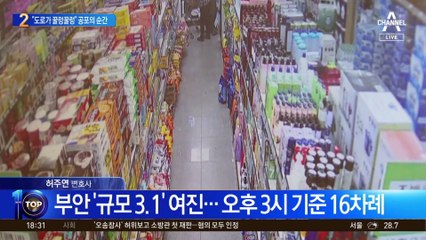 전북 부안군 4.8 지진…“도로가 꿀렁꿀렁” 공포의 순간