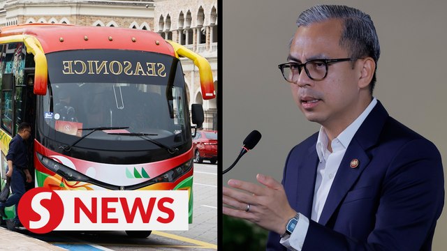 Tour bus operators temporarily placed on diesel subsidy eligibility list, says Fahmi