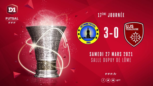 Béthune Futsal - UJS Toulouse (3-0)