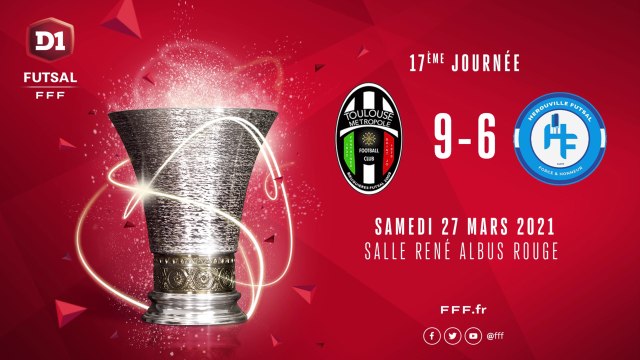 Toulouse Métropole Futsal - Hérouville Futsal (9-6)