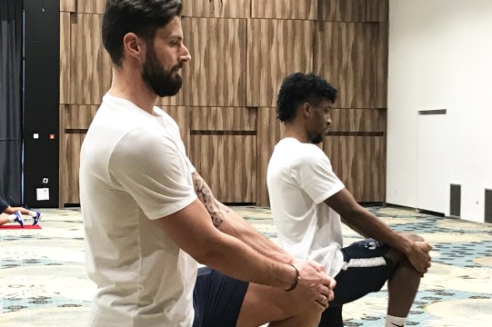 Légère séance de décrassage