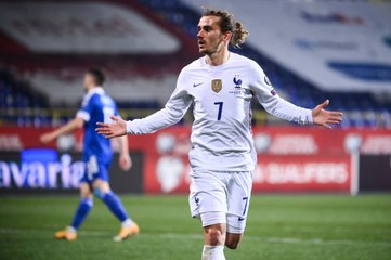 La réaction d'Antoine Griezmann