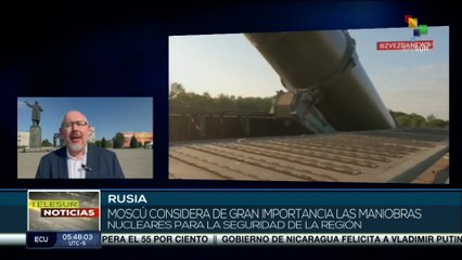 Rusia avanza con la segunda etapa de maniobras nucleares no estratégicas