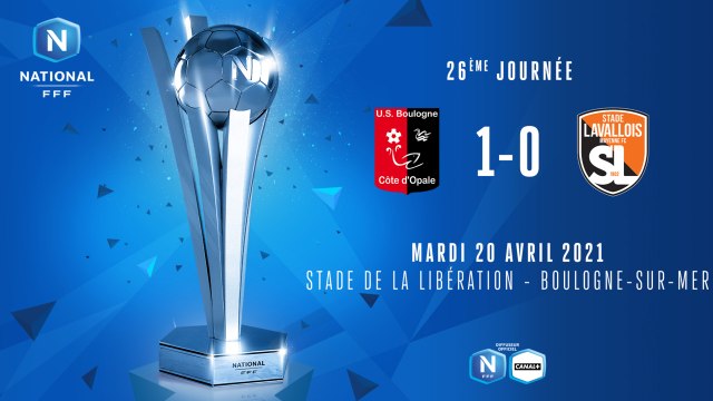 J26 | US Boulogne - Stade Lavallois (1-0)