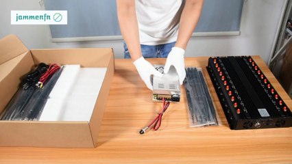 Brouilleur de téléphone portable haute puissance à 22 antennes pleine bande