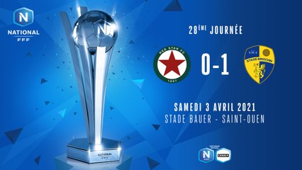 J28 | Red Star – Stade Briochin (0-1)