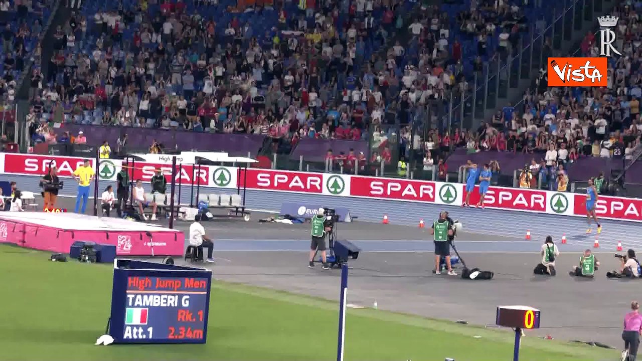 Europei atletica, oro di Tamberi ecco il salto da 2.37 e l'abbraccio con Mattarella