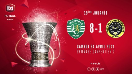 J19: Sporting Club Paris - FC Chavanoz (8-1)
