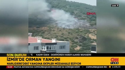 Son dakika... İzmir ve Çanakkale'de orman yangını!