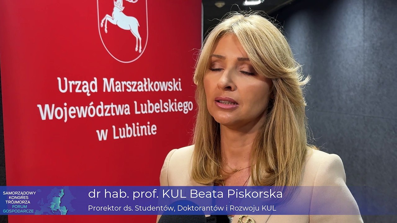 Kurier Lubelski - Forum Trójmorza - Beata Piskorska