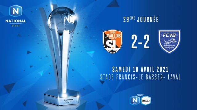 J29 | Stade Lavallois - FC Villefranche (2-1)