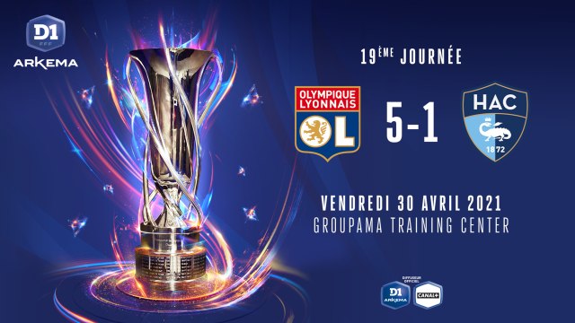 J19 : Olympique Lyonnais - Le Havre AC (5-1)