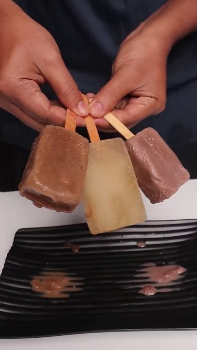 Easy Fruity Ice Cream Bar #shorts #viralfood #food #cooking #recipe