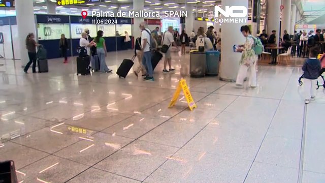 فيضانات في جزيرة مايوركا الإسبانية عقب هطول أمطار غزيرة