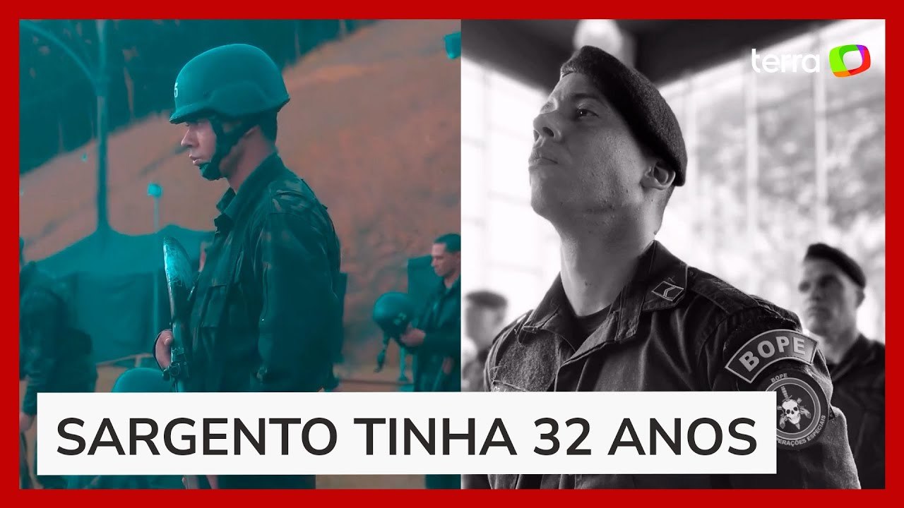Policiais do Bope fazem vídeo em homenagem a colega morto em operação na Maré (RJ)