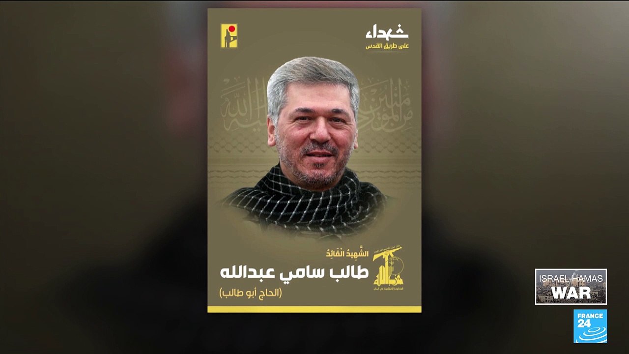 Hezbollah fires scores of rockets at Israel after commander killed in Lebanon