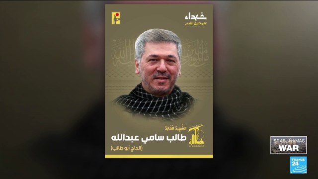 Hezbollah fires scores of rockets at Israel after commander killed in Lebanon