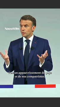 Macron cible le Rassemblement national sur tous les sujets avant les législatives