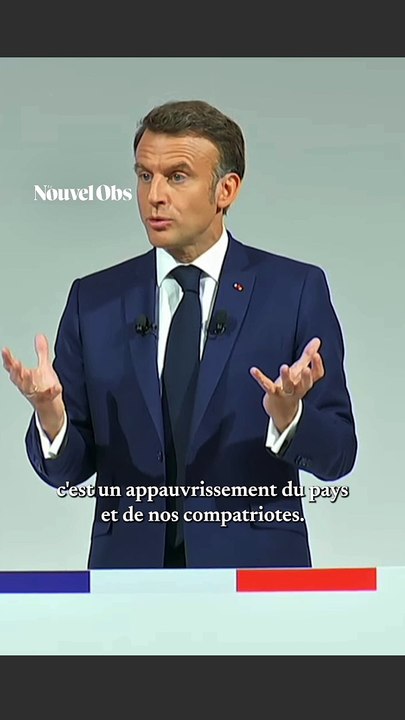 Macron cible le Rassemblement national sur tous les sujets avant les législatives
