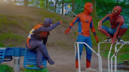 SPIDER MAN TROLL In Real Life |  Try Not To Laugh with Funny Live Action #7 3D Fun Art