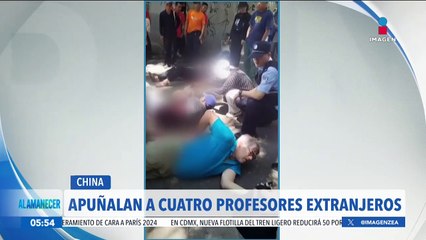 Apuñalan a cuatro profesores extranjeros en China
