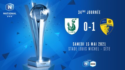 J34 | FC Sète 34 - Stade Briochin (0-1)