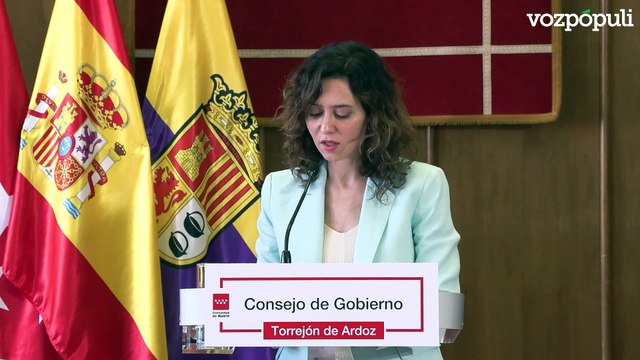 Ayuso presenta un recurso contra la Amnistía de Pedro Sánchez