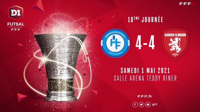 Hérouville Futsal - Garges Djibson (4-4)