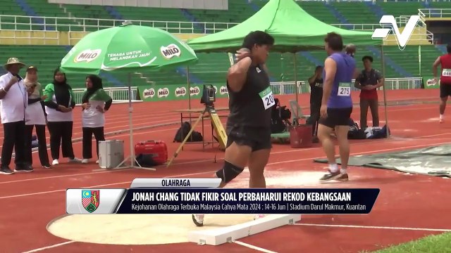 Jonah mahu fahami kondisi fizikalnya, tidak fikir perbaharui rekod