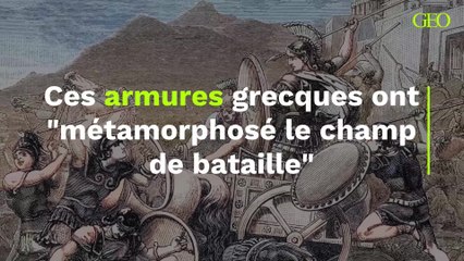 Ces armures utilisées par les Grecs de l’âge du Bronze ont "métamorphosé le champ de bataille"