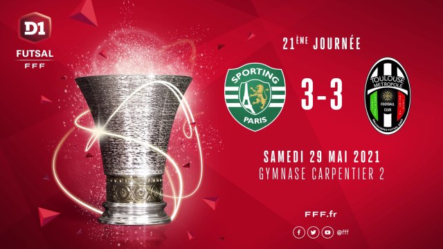 Sporting Club Paris - Toulouse Métropole Futsal ( 3-3)