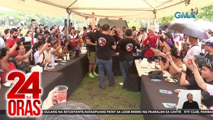 Pagkain ng siling labuyo, obstacle course, at mga produktong Pinoy, tampok sa Luneta Park | 24 Oras