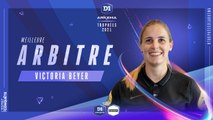 D1 Arkema : Victoria Beyer, lauréate du trophée de meilleure arbitre !