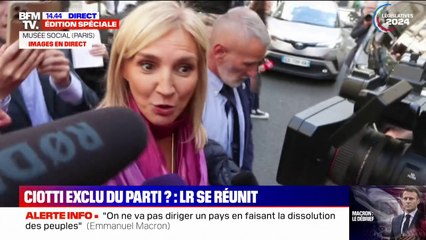 Bureau politique de LR: "On doit mettre hors d'état de nuire Éric Ciotti de son parti politique", déclare Agnès Evren, sénatrice LR de Paris
