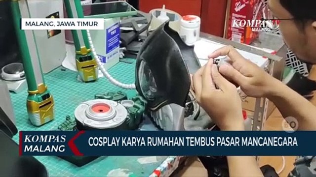 Berawal dari Hobi, Cosplay Produksi Rumahan di Malang Tembus Pasar Mancanegara