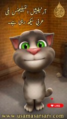 Talking tom and friends _ Arabic speaking course _ Usama Sarsari