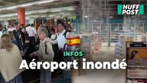 En Espagne, l’aéroport de Palma de Majorque inondé après des pluies diluviennes