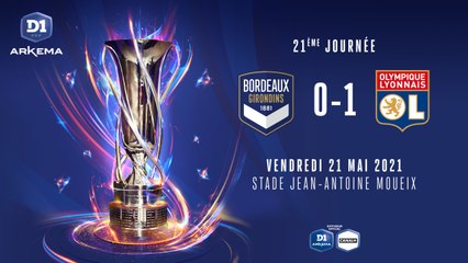 J21 : FCG Bordeaux -  Olympique Lyonnais (0-1)
