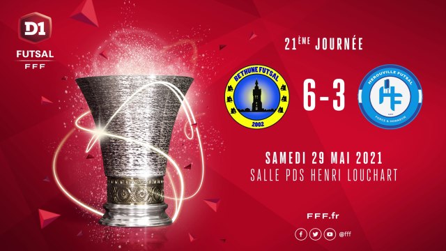 Béthune Futsal - Hérouville Futsal (6-3)