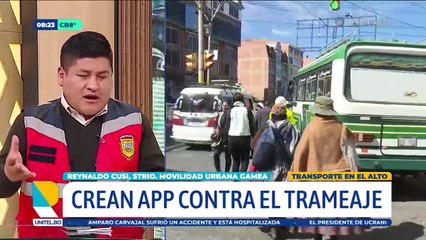 “Saque foto”: Lanzan aplicación para denunciar a los trameadores de El Alto