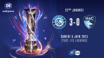 J22 : ASJ Soyaux - Le Havre AC (3- 0)